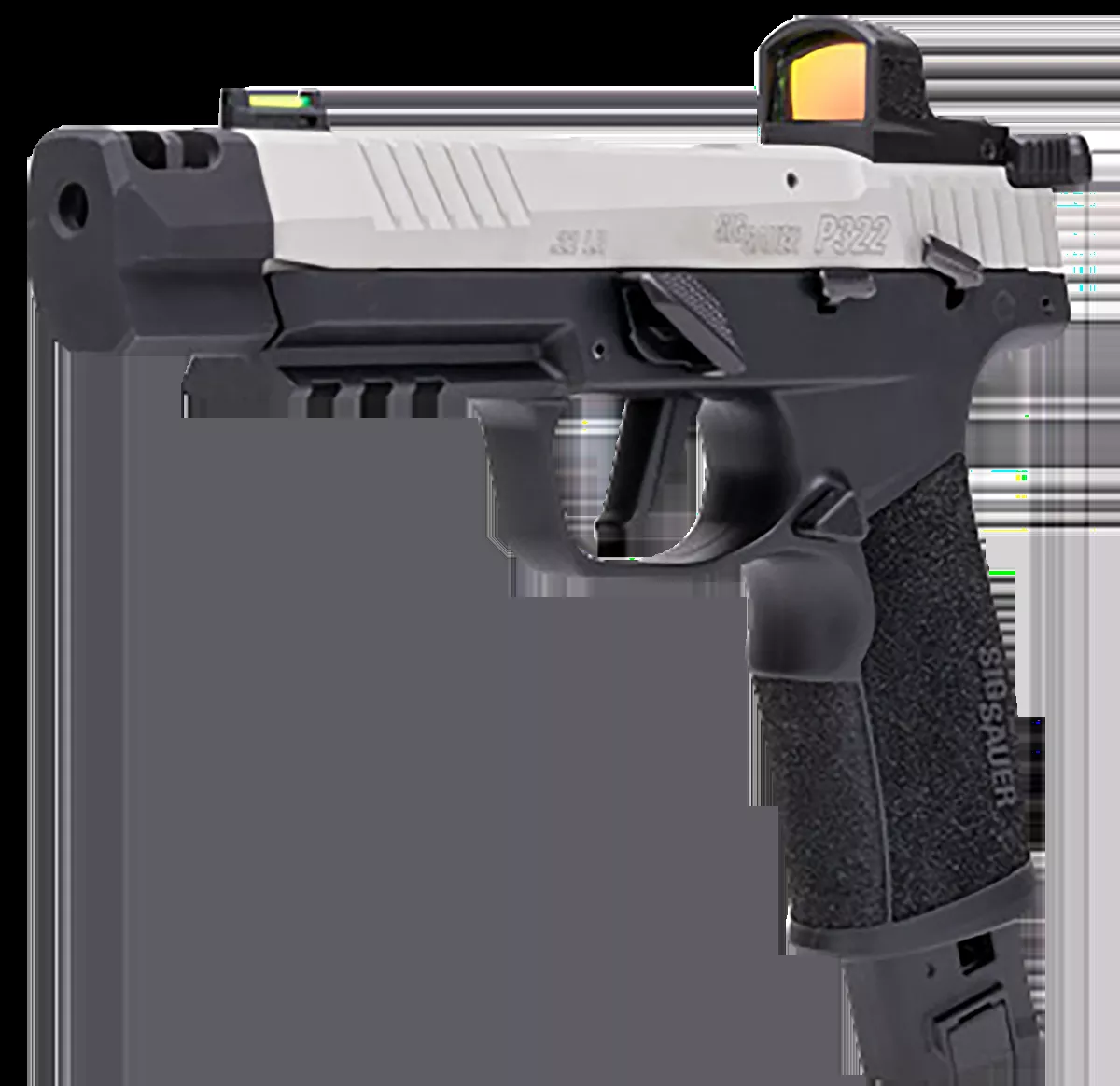 Sig Sauer P322 Comp .22LR Pistol 20+1/25+1 4" Threaded Barrel w/Comp Optic Ready Slide w/ROMEOZERO Red Dot SAO 322CTCOMPRXZE