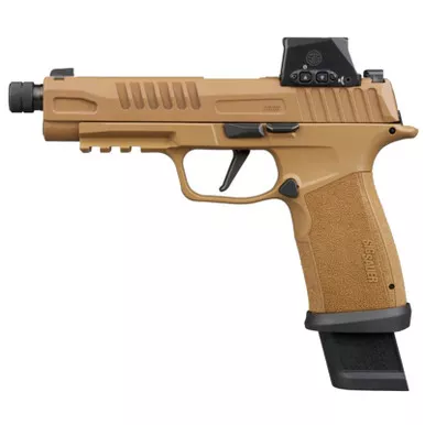 Sig Sauer P365 Fuse Tacops Romeo-X Sig-Loc Circle Dot 9mm 5.1" Threaded Barrel 21 Round