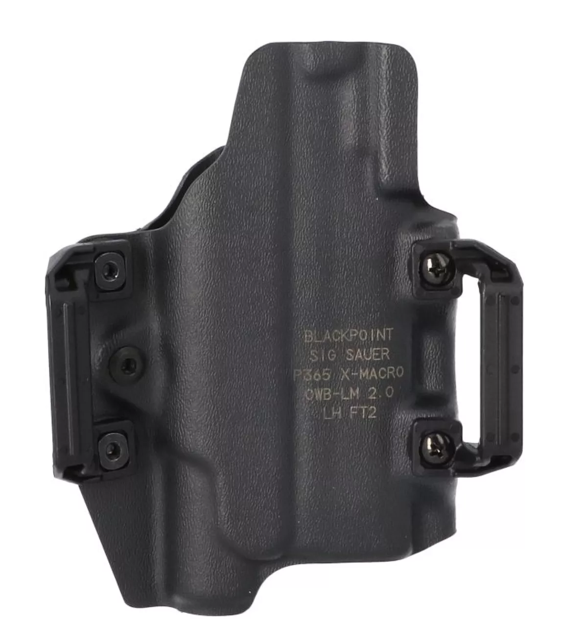 Sig Sauer P365 X-Macro OWB Holster BlackPoint Tactical Light Bearing LH Black 8901265