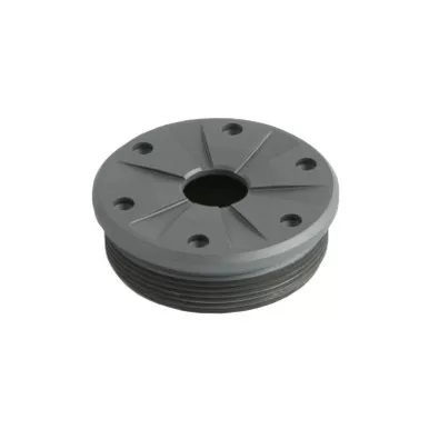 SilencerCo AC1341 Bravo Front Cap AC1341 5.56x45mm NATO Stainless Steel Gray