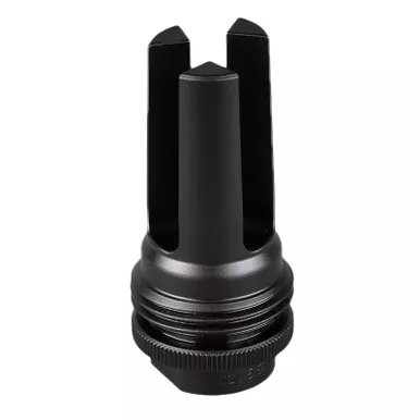 SilencerCo AC1570 ASR Flash Hider Black Steel with 1/2"-28 tpi Threads for 9mm