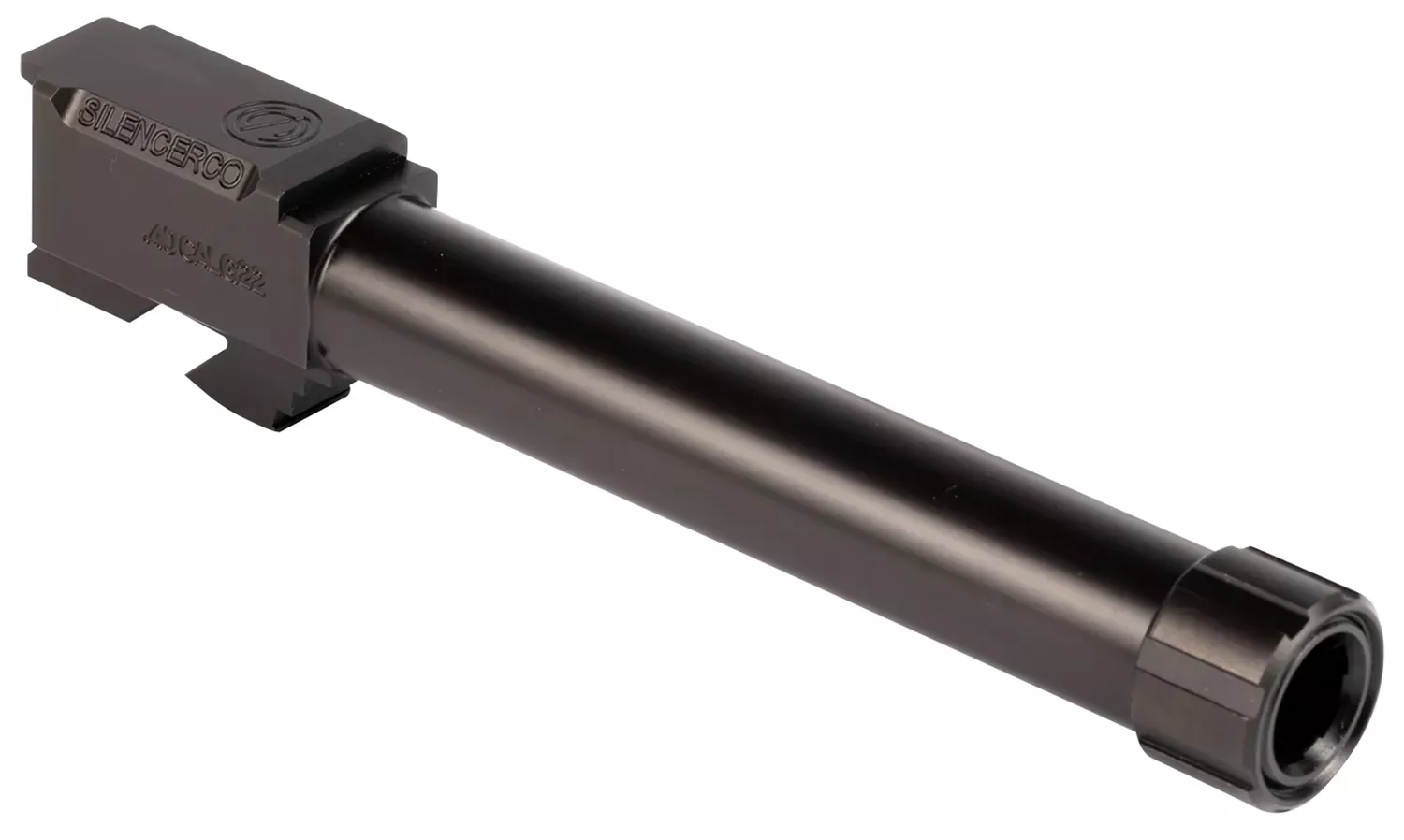 SilencerCo Glock 40 S&W 4.80" Threaded Black Nitride Stainless Steel Handgun Barrel