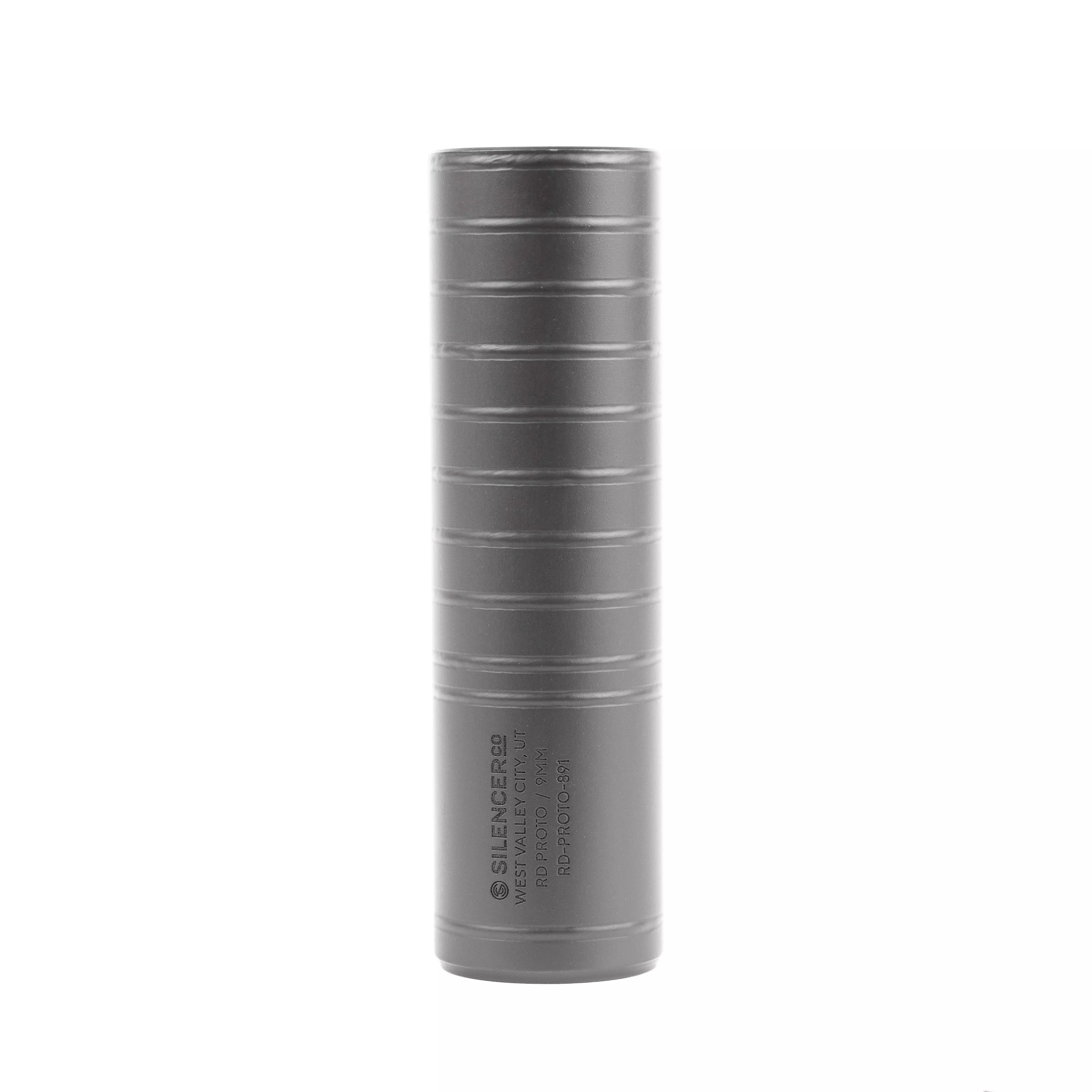 SilencerCo Spectre 9 Pistol Silencer 9mm/300BLK Fully Welded Titanium Black