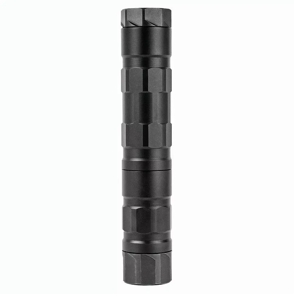 Silencerco Switchback 2.0 Series .22 Caliber Suppressor 3 Lengths 1/2"x28 Threads Titanium/Stainless Steel Construction Black