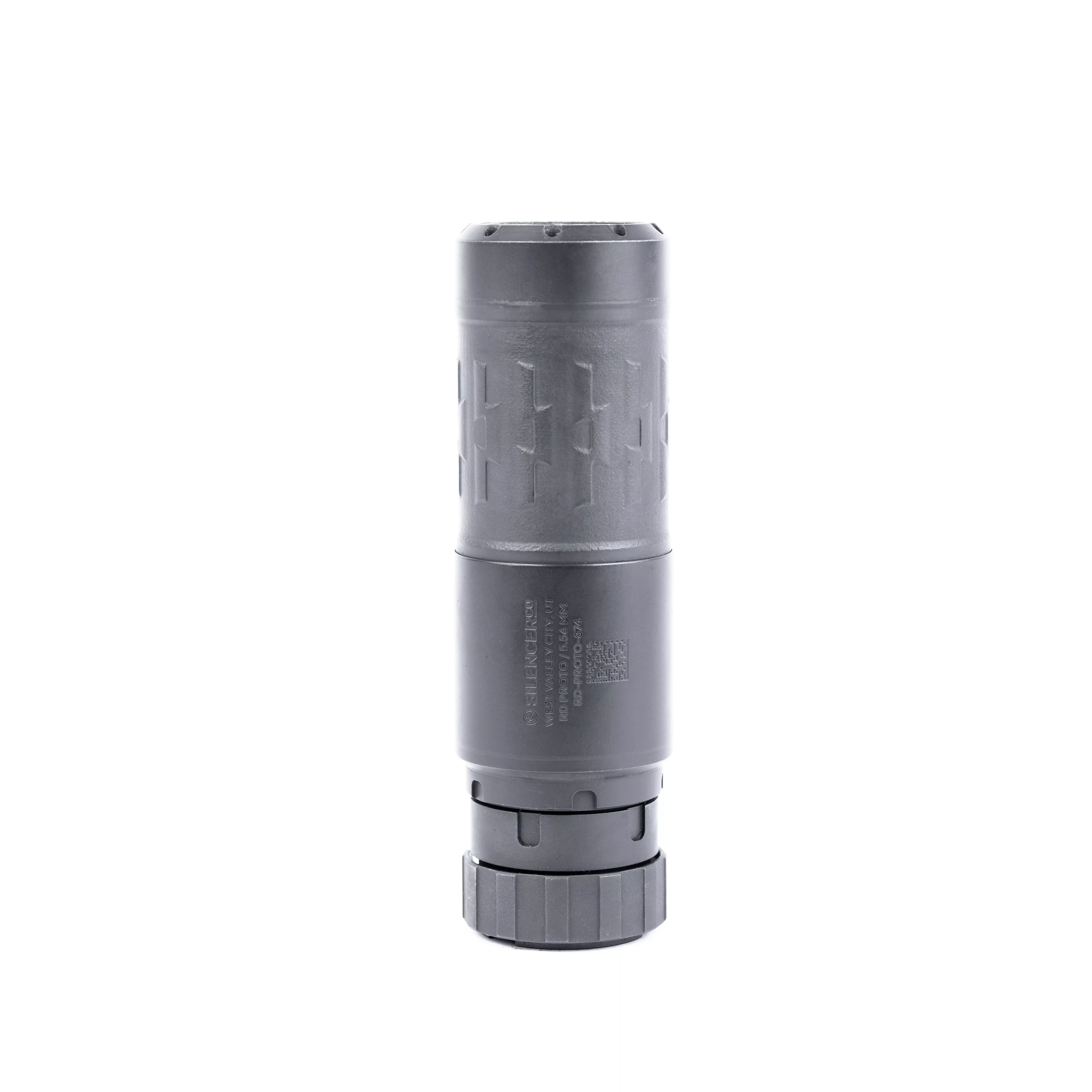 Silencerco Velos LBP Full-auto Rated Suppressor 5.56 NATO 1/2"x28 Thread Black