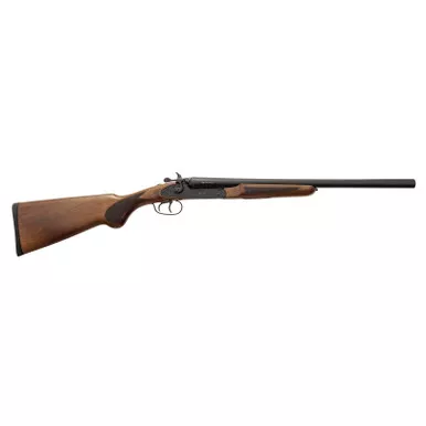 Silver Eagle Arms COACH12 Coach 12 Gauge Break Action 3" 2rd 20" Black Side By Side Barrel, Black Receiver, Fixed Walnut Stock