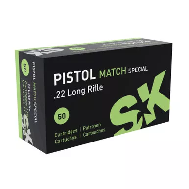 SK .22 LR Pistol Match Special 40gr 50 Rounds