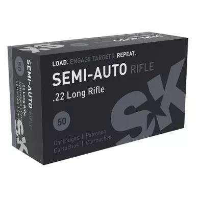 SK 420148 Semi-Auto Rilfe 22LR 40gr 50 Per Box/100 Case