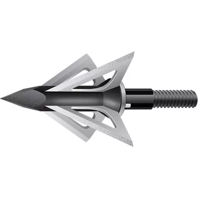 Slick Trick 15ST100S Standard Broadheads, 100 Grain, Black, 4 Pack