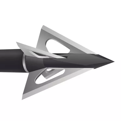 Slick Trick 15STVT100 Viper Trick Broadheads, 100 Grain, Black, 4 Pack