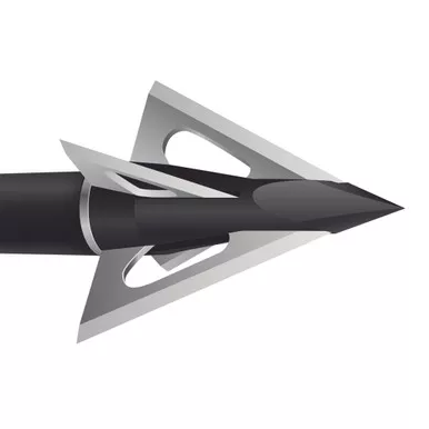 Slick Trick 15STVT125 Viper Trick Broadheads, 125 Grain, Black, 4 Pack
