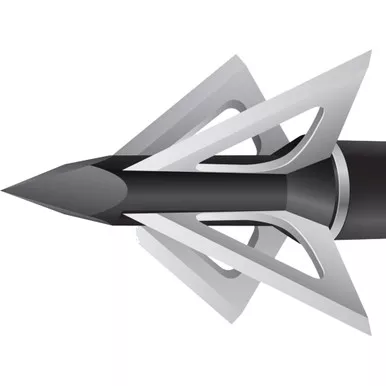 Slick Trick 15STX100 Crossbow Trick Broadhead, 100 Grain, Black, 4 Pack