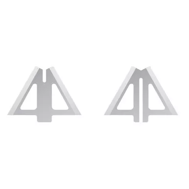 Slick Trick 15STXBLS Standard Replacement Blades, 100 Grain, 125 Grain, Silver