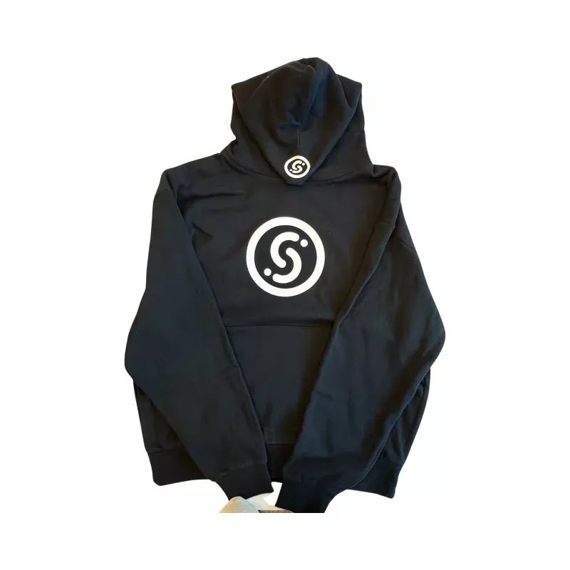 Slyce Black Hoodie|Extra Small&Small&Medium&Large&Extra Large