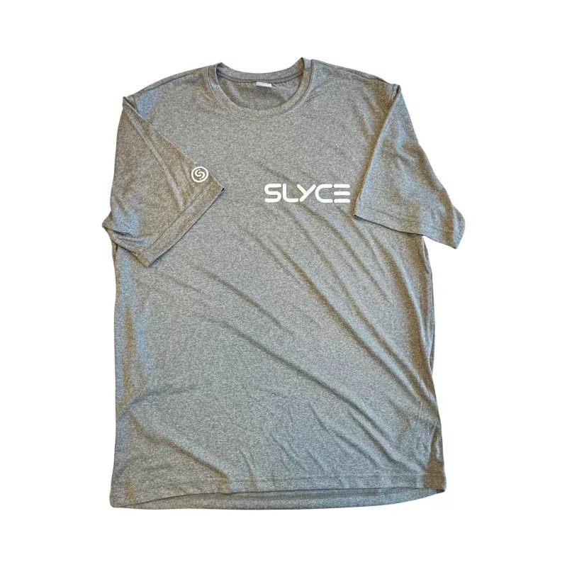 Slyce Gray Tee|Extra Small&Small&Medium&Large&Extra Large