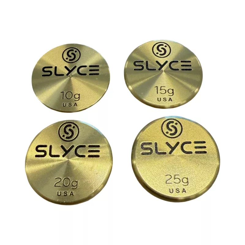 SLYCE SpeedCoins – Pickleball Paddle Handle Weights