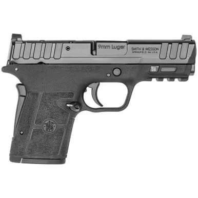 Smith & Wesson 13733 Equalizer Micro-Compact 9mm Luger 10+1 3.68" Black Armornite Steel Barrel, Optic Ready/Serrated Slide, Black Polymer Frame w/Picatinny Rail, Black Textured Polymer Grips