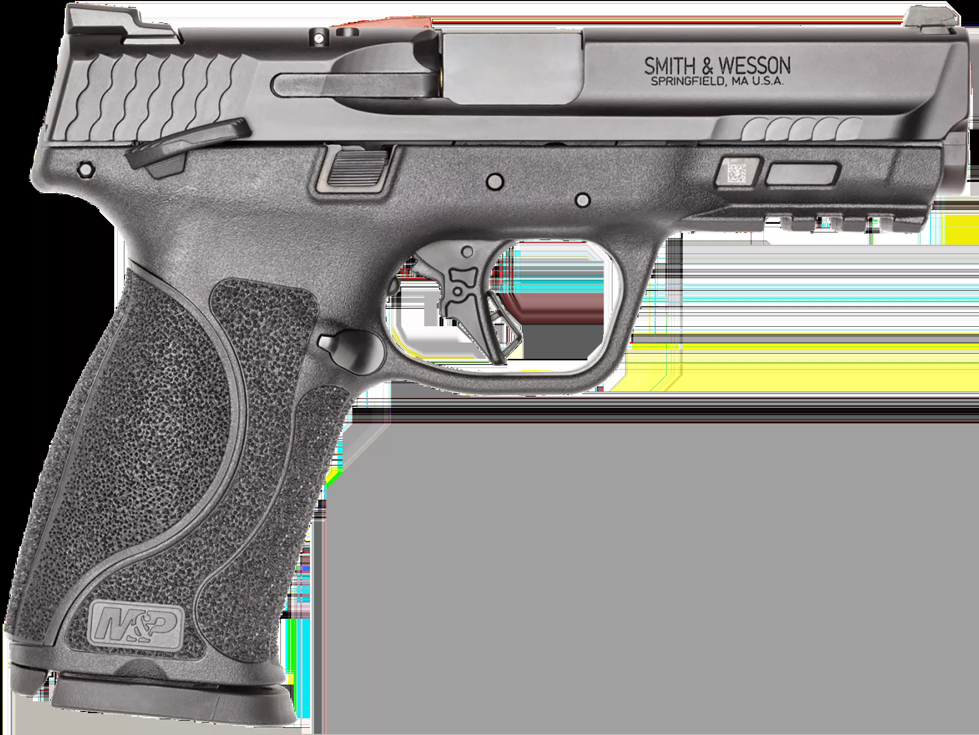 Smith & Wesson 14033 M&P M2.0 *CA Compliant Full Size Frame 9mm Luger 10+1, 4.25″ Black Armornite Steel Barrel
