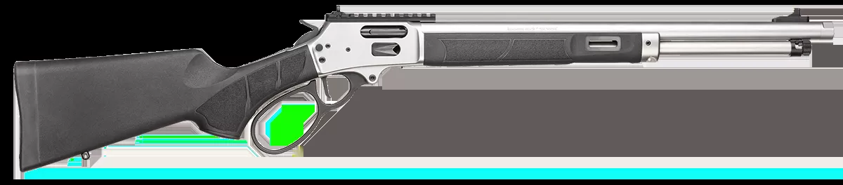Smith & Wesson 1854 Lever Action Rifle .45LC 9+1 19.25" SS Threaded Barrel Picatinny Rail Adj Rear Sight Synthetic Stock 13814