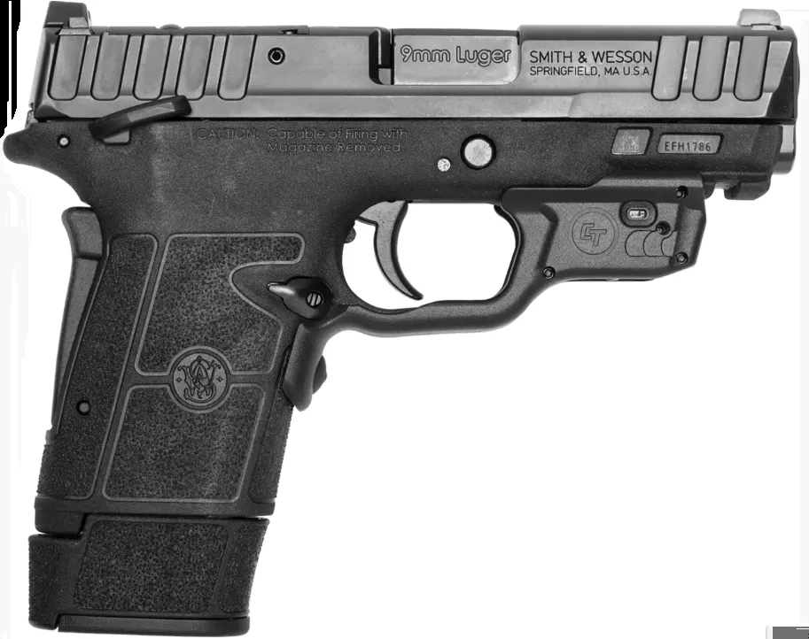 Smith & Wesson Equalizer Micro-Compact 9mm Pistol with Crimson Trace Laser 14188