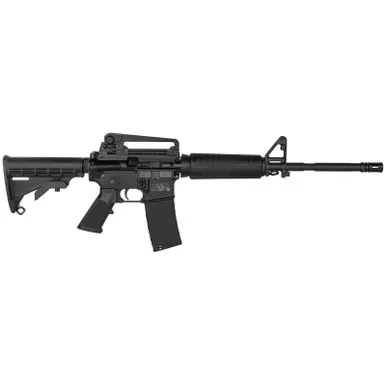 Smith & Wesson LE 311000 M&P15 with Carry Handle Semi-Automatic 223 Remington/5.56 NATO 16" 30+1 6-Position Black Stk Black