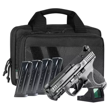 Smith & Wesson M&P 9 M2.09mm 3.6" Barrel 15 Round Compact Carry On Bundle