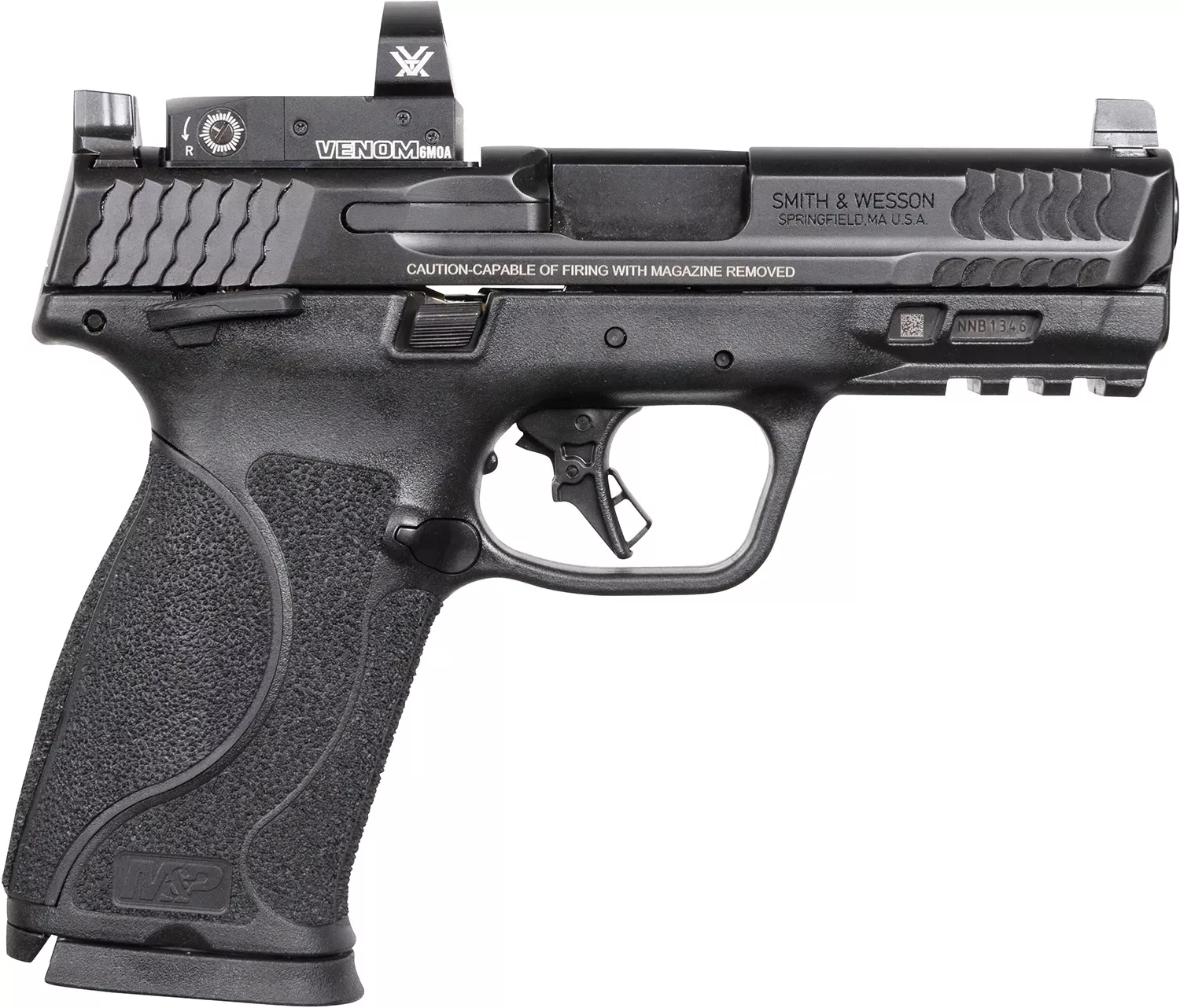 Smith & Wesson M&P M2.0 10mm Auto Pistol w/Optic Bundle 15+1 4" Black 13972