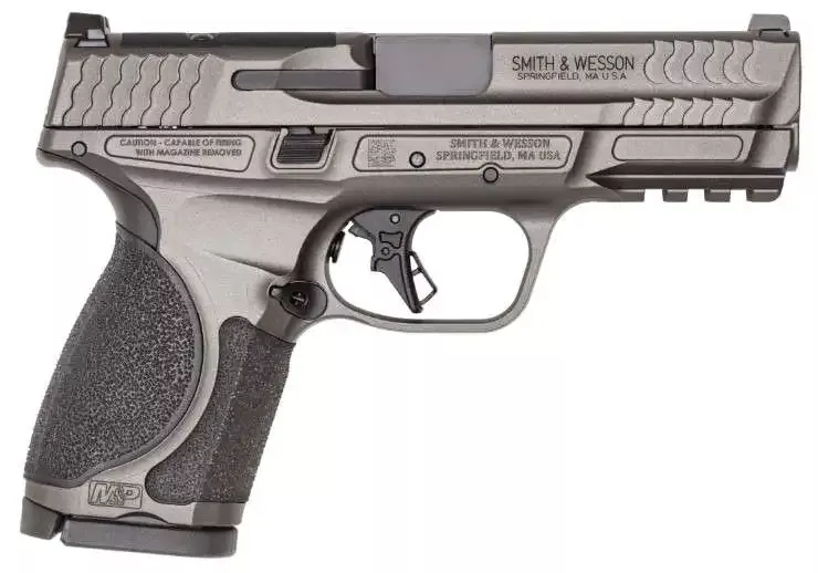 Smith & Wesson M&P M2.0 Compact 9mm Pistol 4" 15+1 OR Tungsten Gray 14101