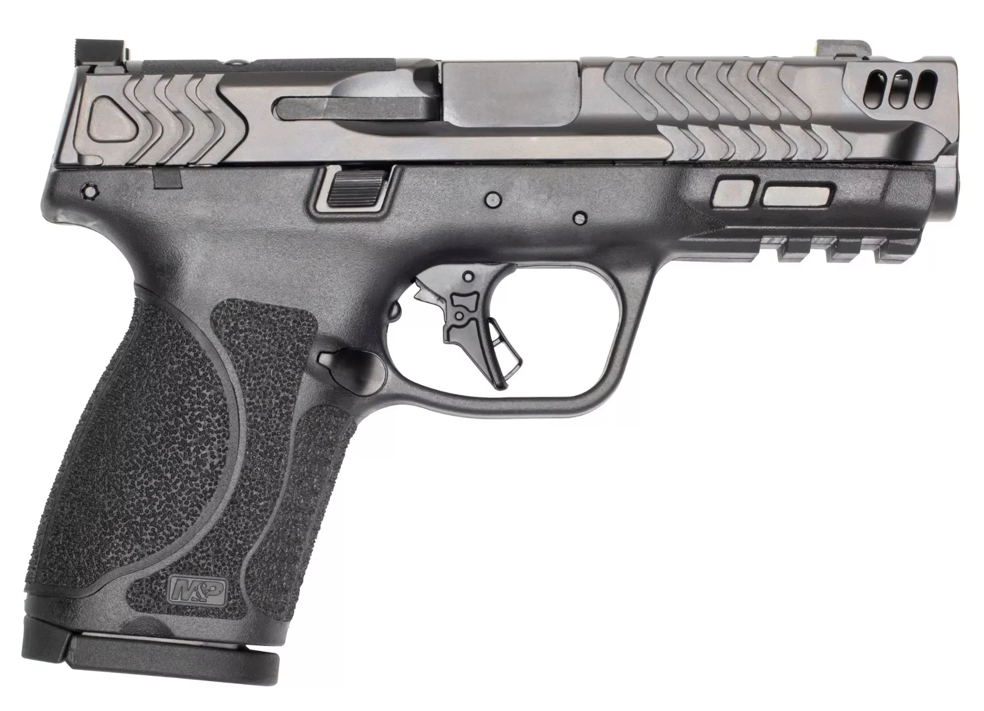 Smith & Wesson M&P M2.0 Compact Carry Comp 9mm Pistol 4.22" Black 13989