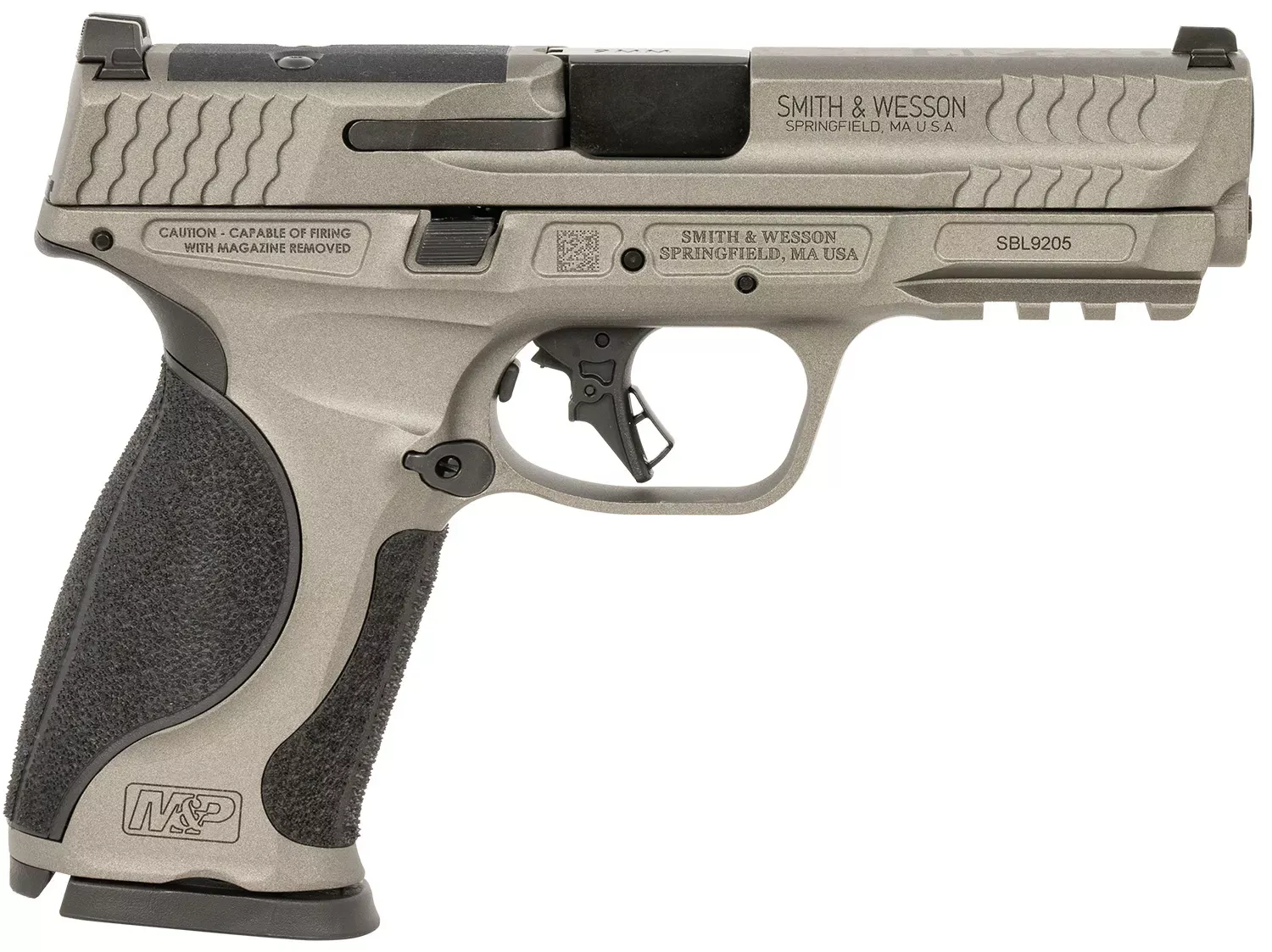 Smith & Wesson M&P M2.0 Metal 9mm Pistol 4.25" Gray 14161