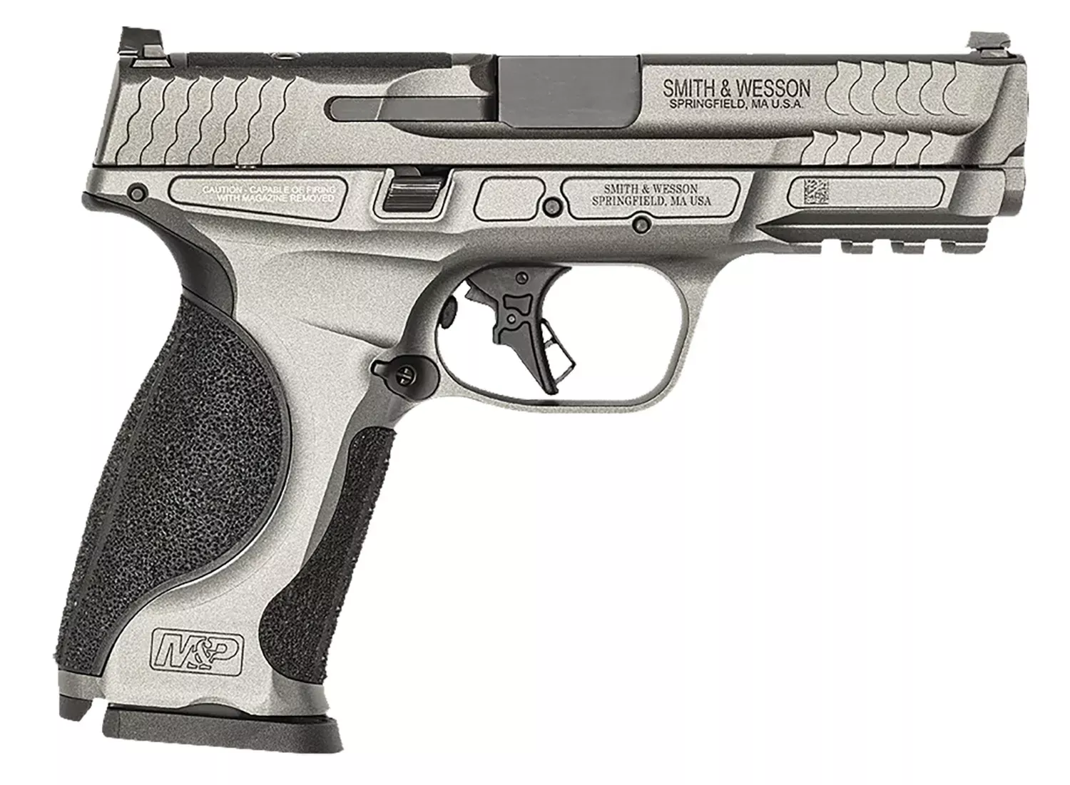 Smith & Wesson M&P M2.0 Metal 9mm Pistol 4.25″ Gray with Holosun HS407C X2 13971