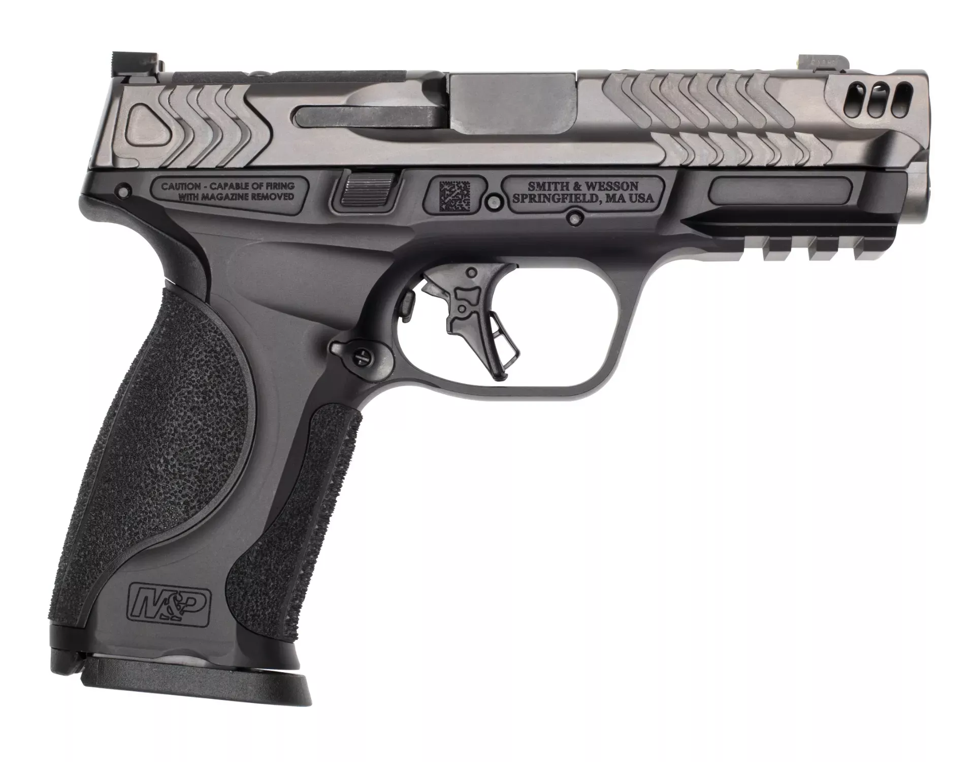 Smith & Wesson M&P M2.0 Metal Carry Comp 9mm Pistol 4.22" Black 13987