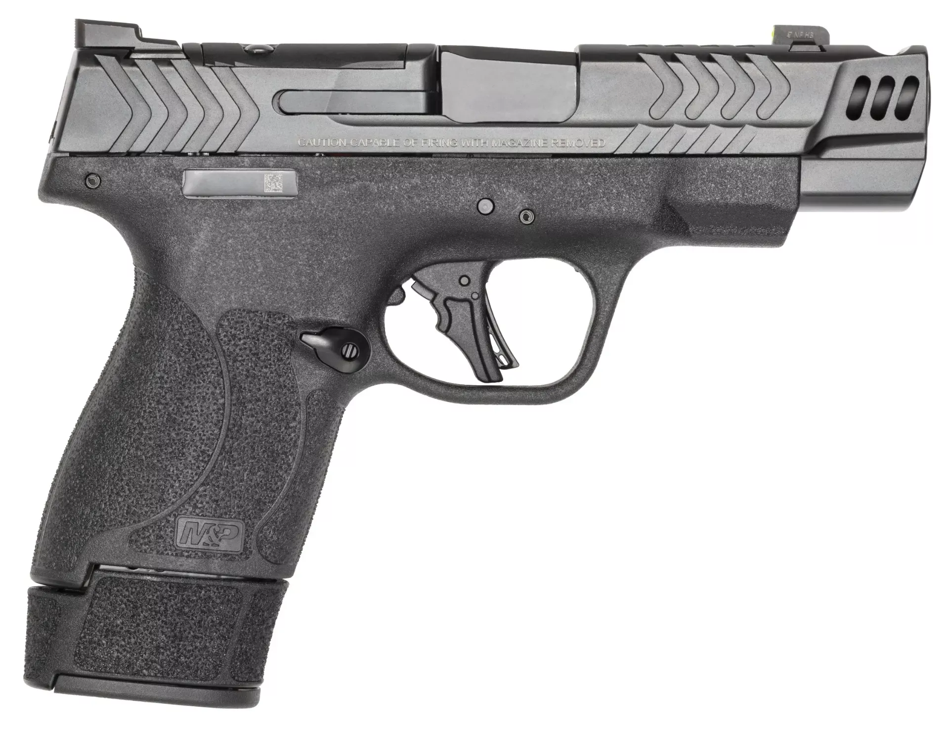 Smith & Wesson M&P Shield Plus Carry Comp 9mm Pistol 4" Black 13990