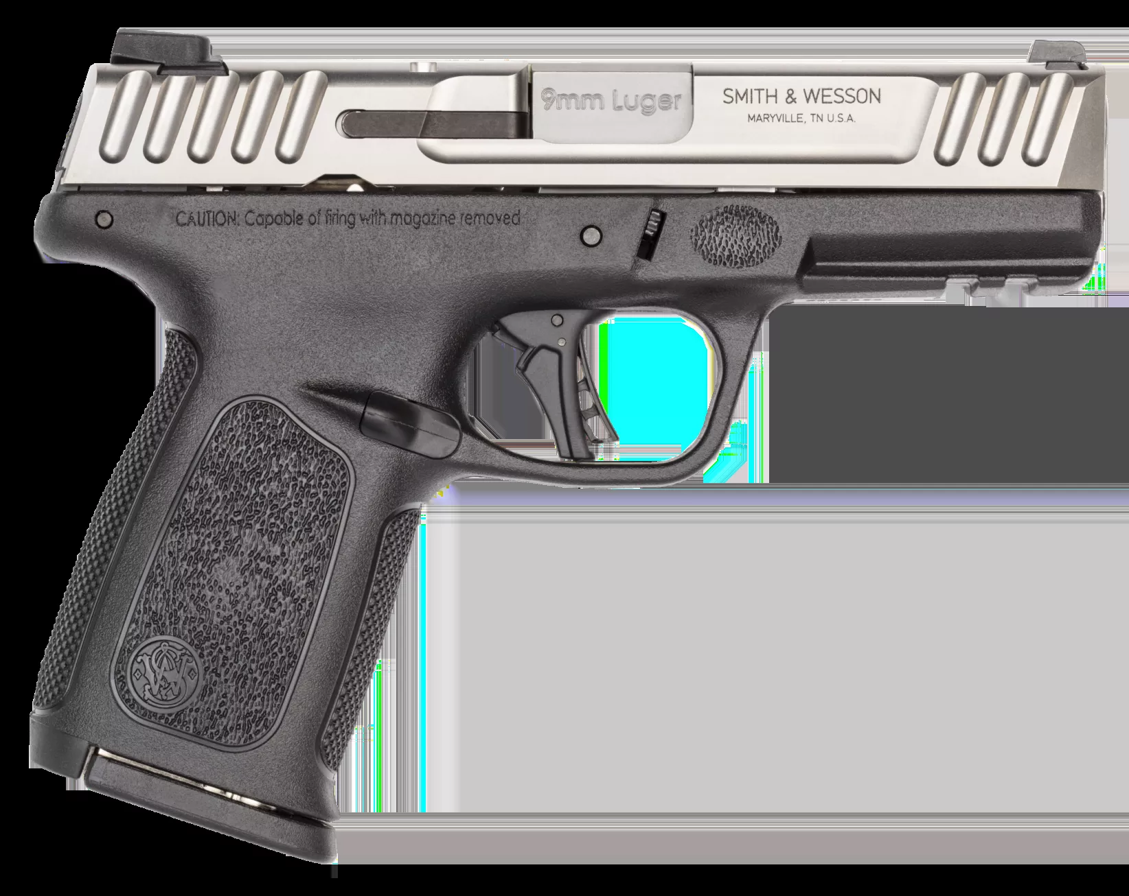 Smith & Wesson SD9 2.0 Compact Frame 9mm Pistol Luger 10+1, 4" Stainless Steel Barrel