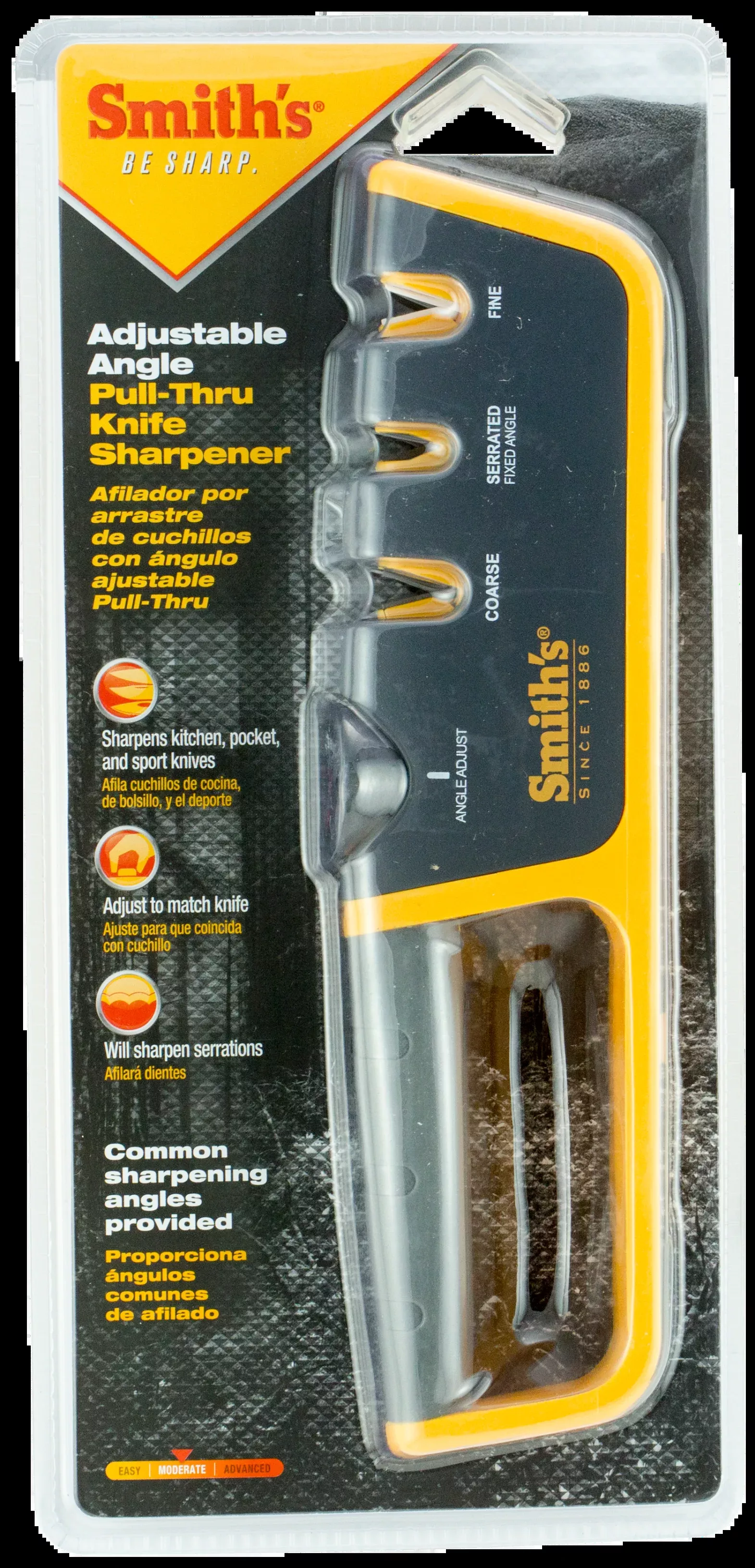 Smiths Products Adjustable Angle, Smiths 50264Adj Angle Pullthru Sharpener