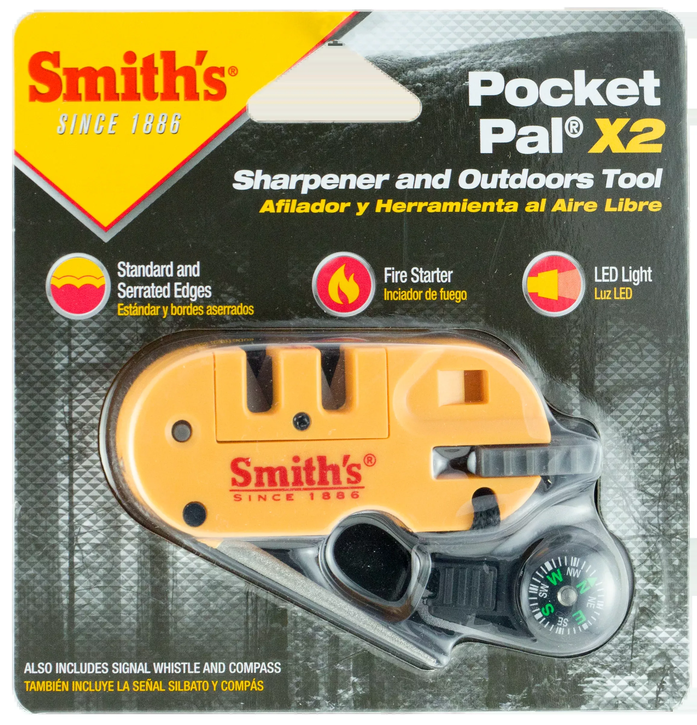 Smiths Products Pocket Pal X2, Smiths 50364Pocket Pal 2 Sharpener/tool