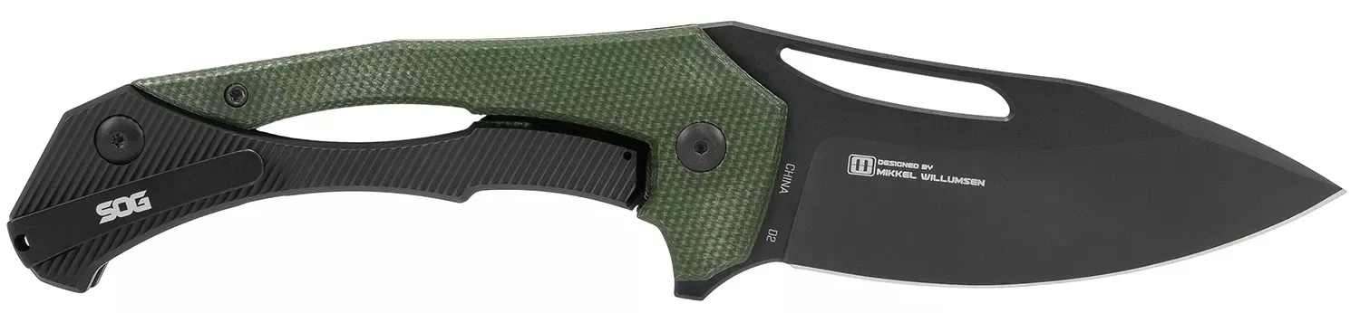 SOG Bulwark FL Knife 3" OD Green