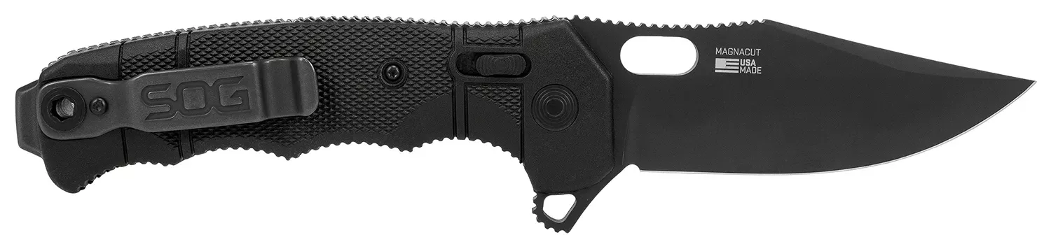 SOG Seal XR Ti Folding Knife 4.30" Black