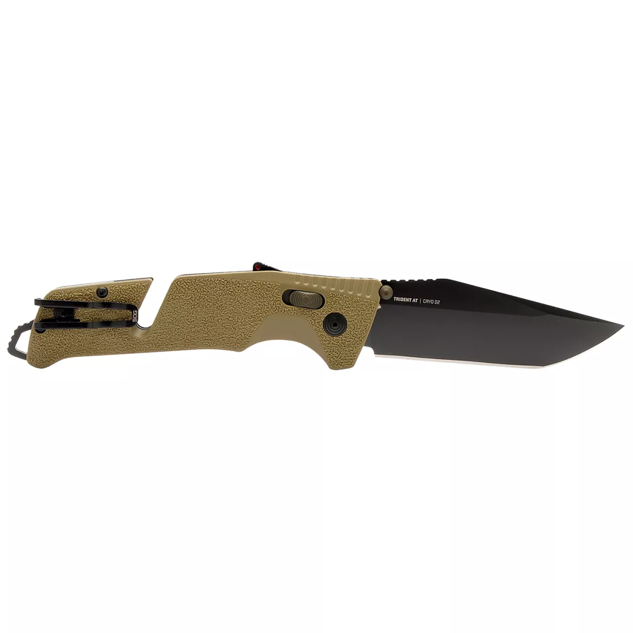 SOG Trident AT Folding Knife 3.70" FDE