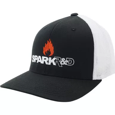 SPARK R&D Logo Black/White Hat (AP061)