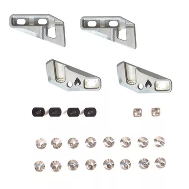 SPARK R&D Metal Fixie Through-Mount Clips (AC173)