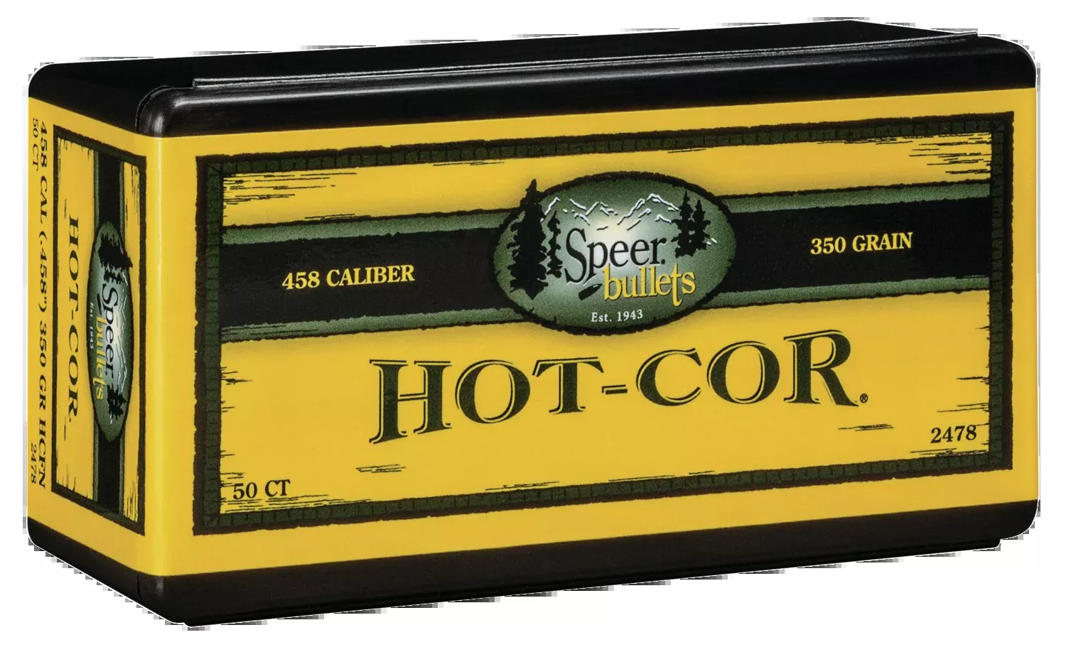 Speer Ammo Hot-cor, Speer 2478Bull .458 350 Fn50