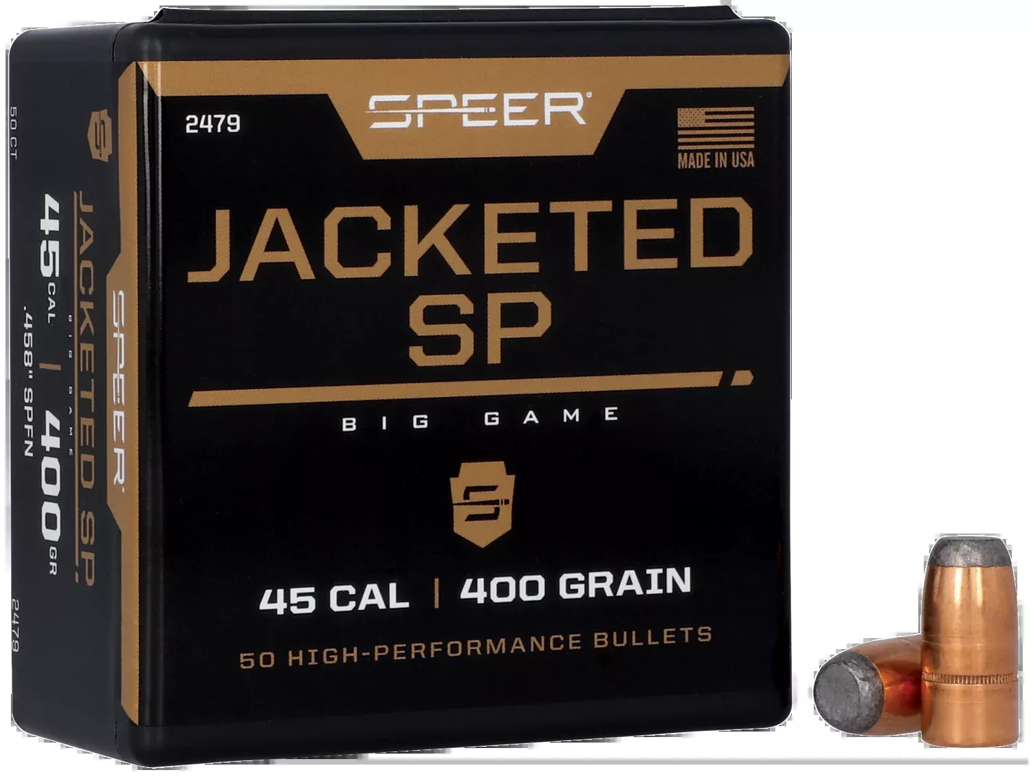 Speer Ammo Hot-cor, Speer 2479Bull .458 400 Fn50/5