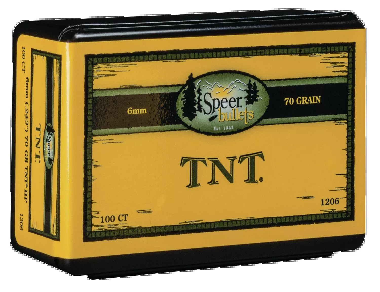 Speer Ammo Tnt, Speer 1206Bull .24370 Tnthp100
