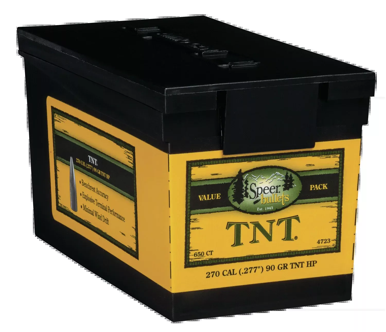 Speer Ammo Tnt, Speer 4723Bull .27790 Hp Tnt Vp650