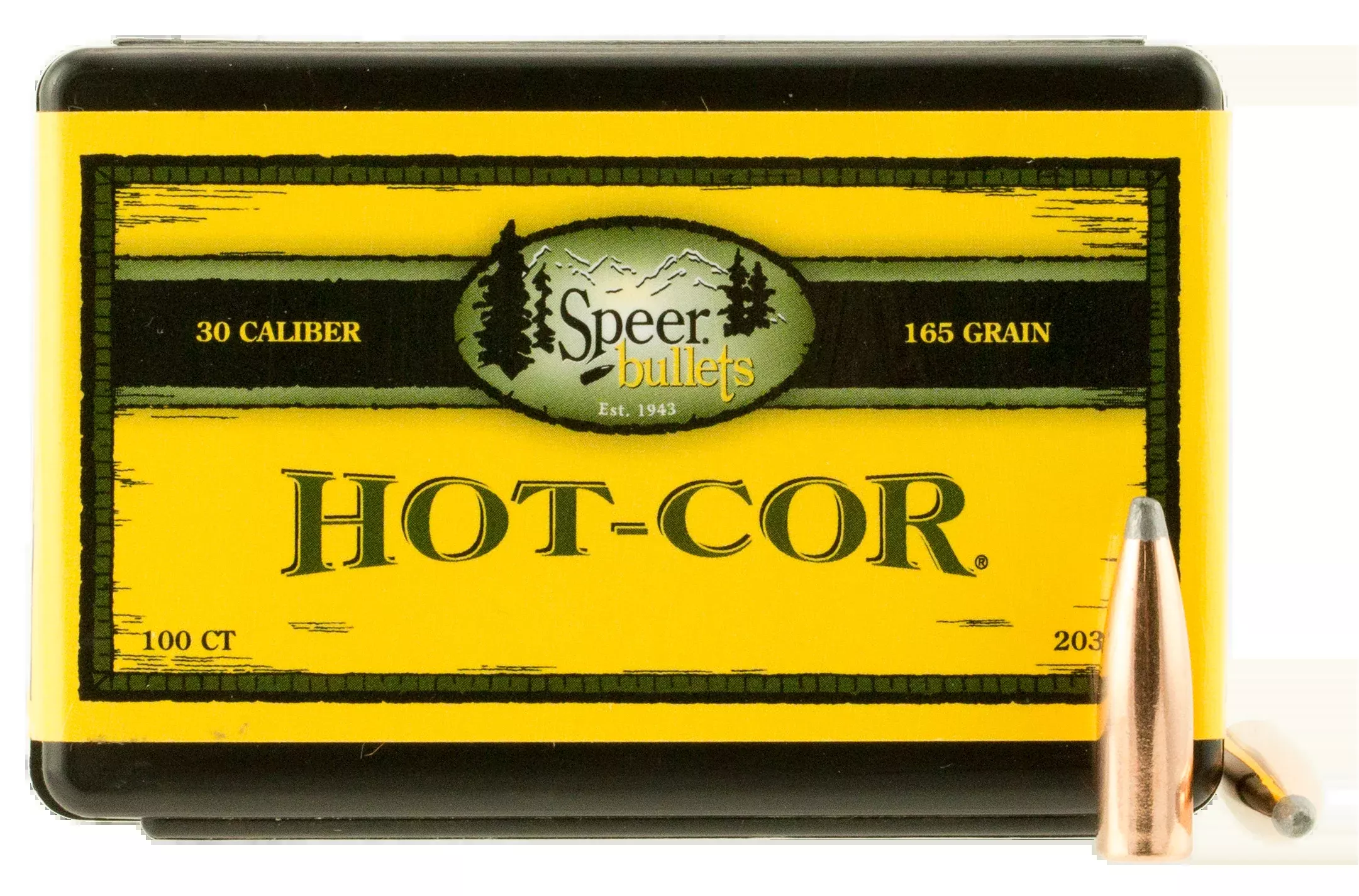 Speer Bullets Rifle Hunting, Speer 2035Bull .308 165 Sptzr100/5