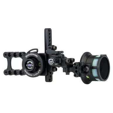 Spot Hogg BHM2RH19 Boonie Hard Mount Sight, 2 Pin, 019, Black, Right Hand