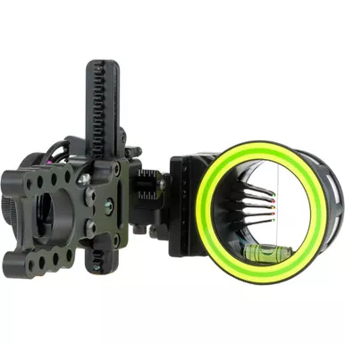 Spot Hogg BHM5LH10 Boonie Hard Mount Sight, 5 Pin, 010, Black, Left Hand