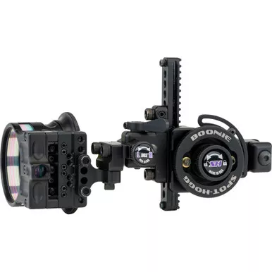 Spot Hogg BPM5LH10 Boonie Picatinny Mount Sight, 5 Pin, 010, Black, Left Hand
