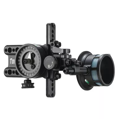 Spot Hogg TH1LH10MRT Tommy Hogg Sight, 1 Pin, .010, Black, Left Hand